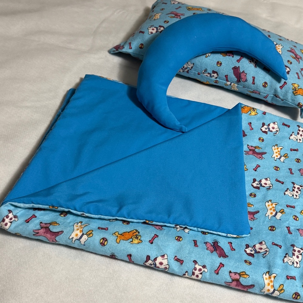 Hand crafted blanket set